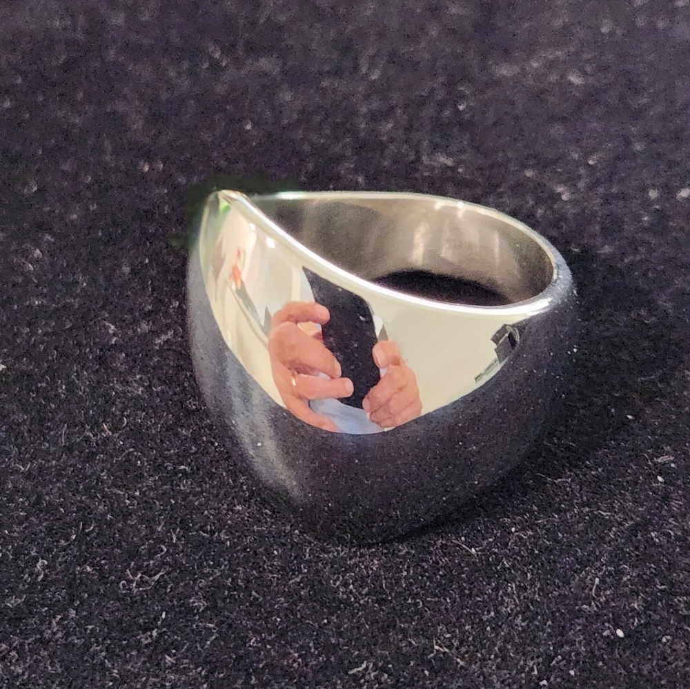 Bundle Sale! 4 Rings For The Price Of One! Silver Collection! Size 12 - Picture 7 of 9